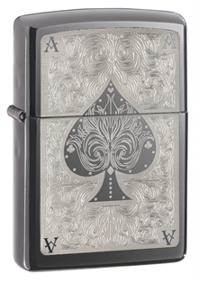��������� ZIPPO Classic � ��������� Black Ice �, ������/�����, ������, ���������, 36x12x56 ��