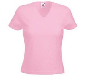  "Lady-Fit V-Neck T", -