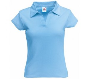  "Lady-Fit Rib Polo", -, 100% /, 220 /2