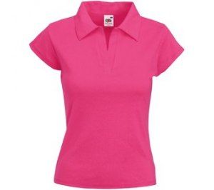  "Lady-Fit Rib Polo", 
